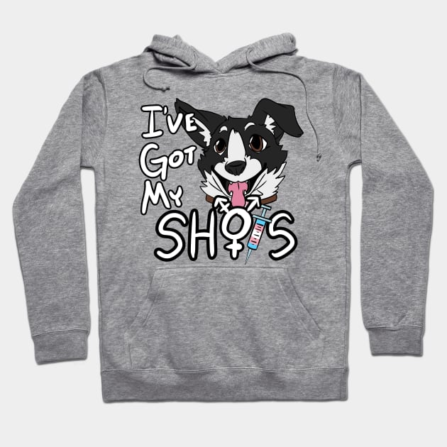 I've Got My Shots (Mutt Dog, HRT) Hoodie by malafight